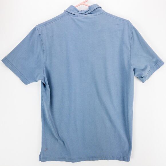 Public Rec Pima Cotton Polo Shirt Men’s Medium Blue Stretch Casual Soft Logo - Picture 6 of 11